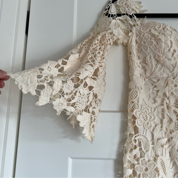 Soieblu Boho Lace Mini Dress - Picture 4 of 5